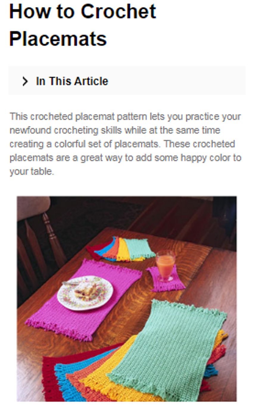 check out the full post [here](https://www.dummies.com/crafts/crocheting/projects/how-to-crochet-placemats/)