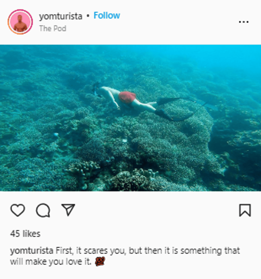 225+ Instagram Captions For People Who Love Snorkeling Starter Story