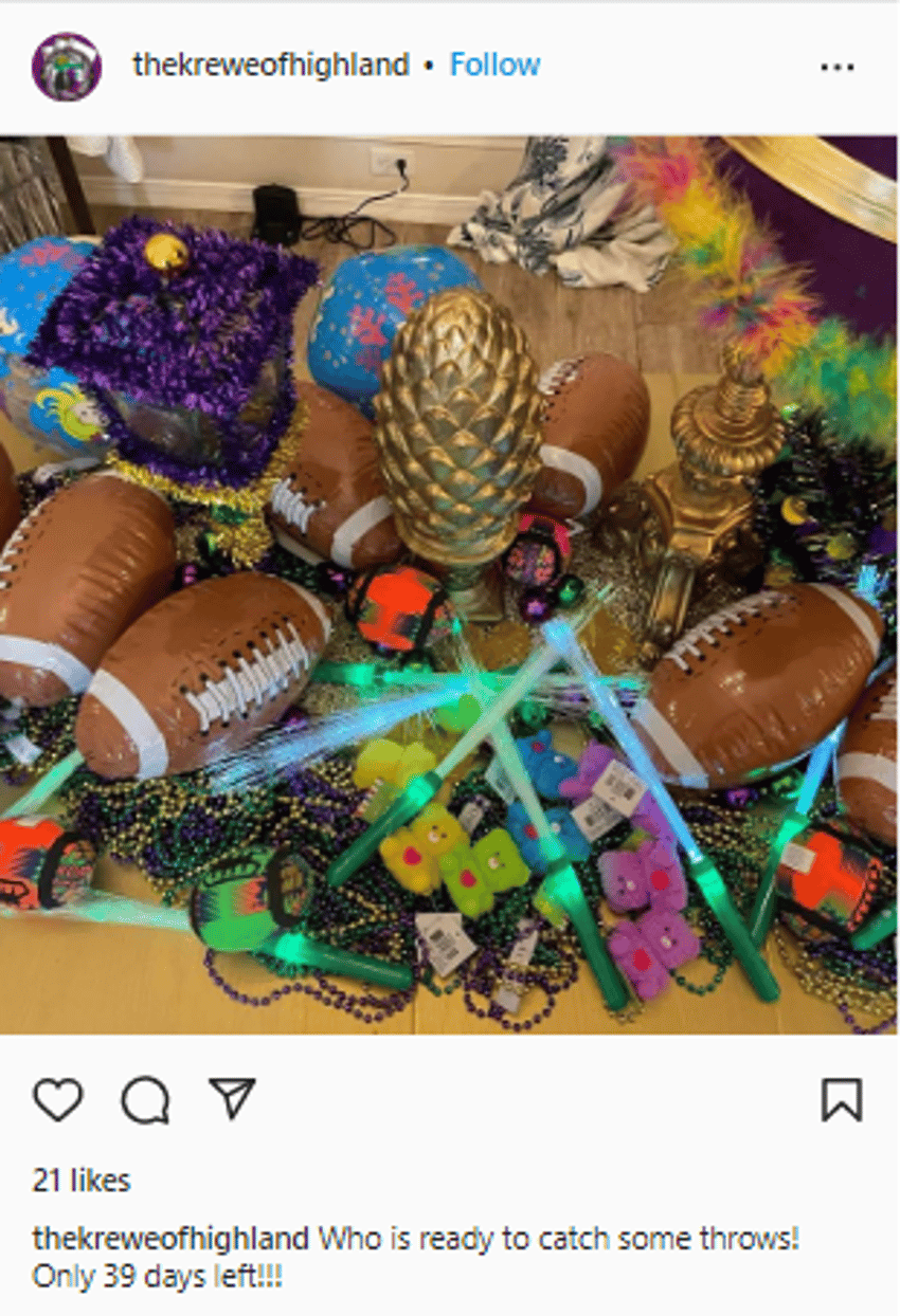 cute mardi gras instagram captions
