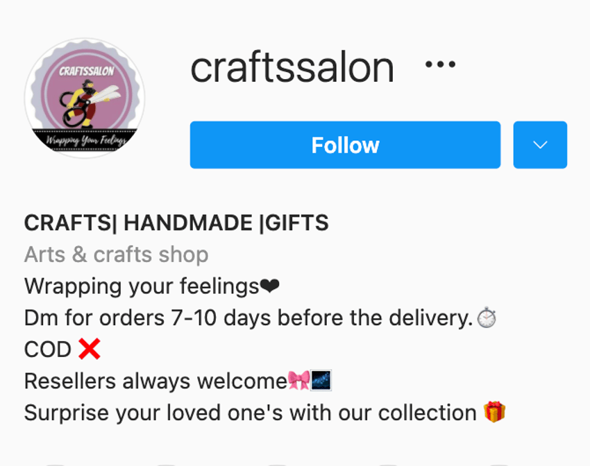 190 Best Instagram Bios For Handmade Crafts Business [2022] Starter