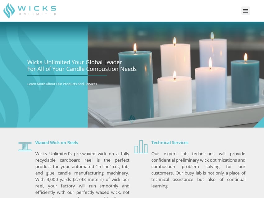 global tech industries candles