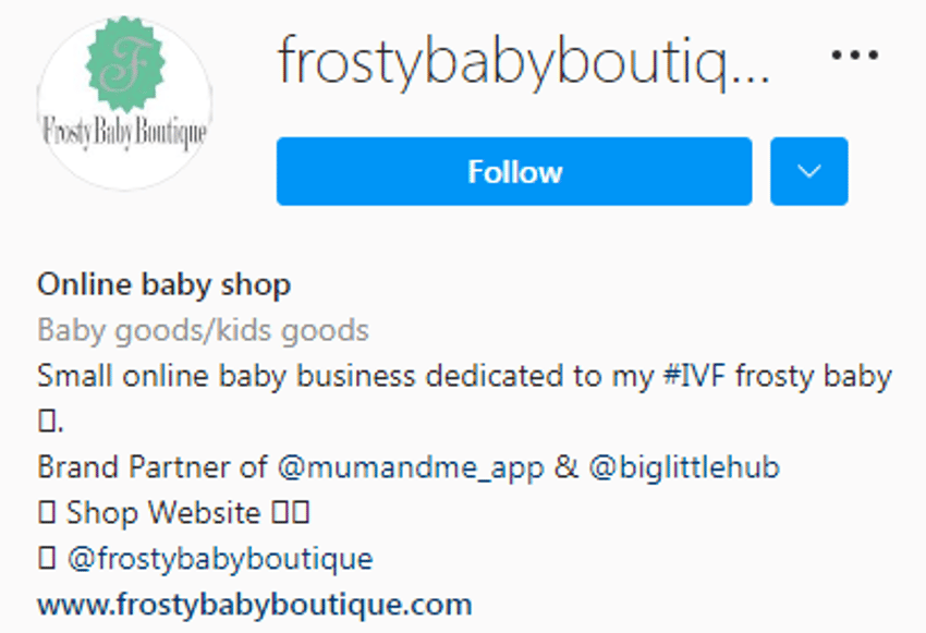 200+ Best Instagram Bios For Your Online Baby Boutique Starter Story