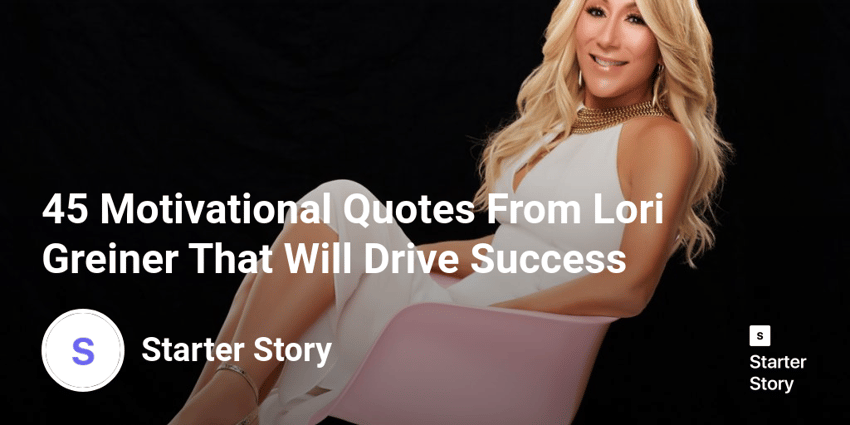 45 Motivational Quotes From Lori Greiner That Will Drive Success