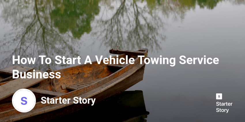 How To Start A Vehicle Towing Service Business