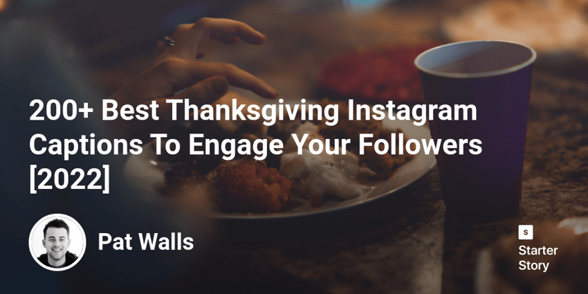 Thanksgiving eve instagram captions