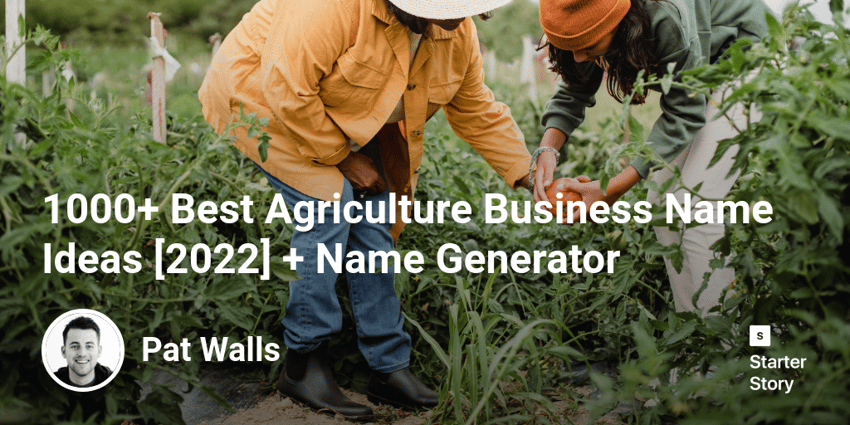 1000+ Best Agriculture Business Name Ideas [2022] + Name ...