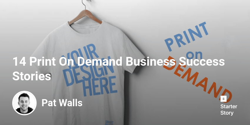 {{ num }} Print On Demand Business Success Stories
